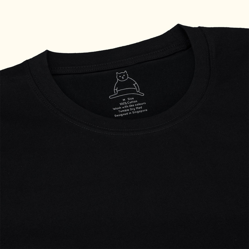 Cat Black T-shirt