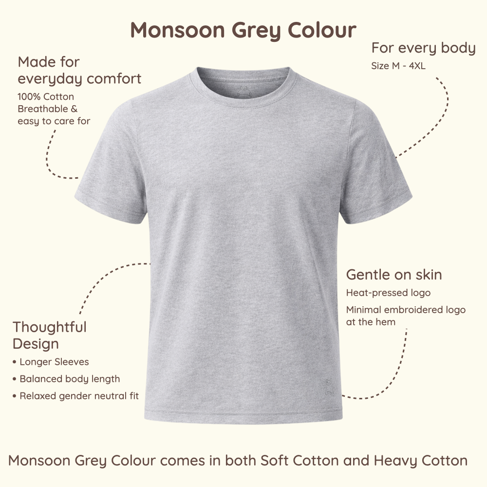 Monsoon Grey T-shirt